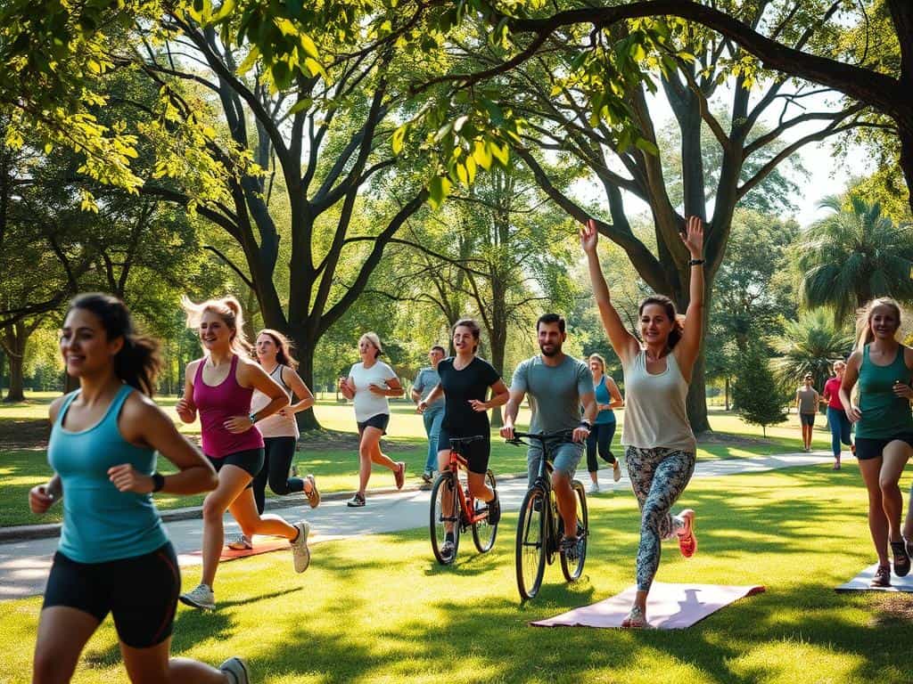 regular exercise and social connections