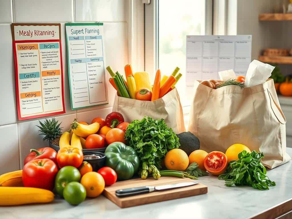 Meal planning and grocery shopping tips for healthy habits