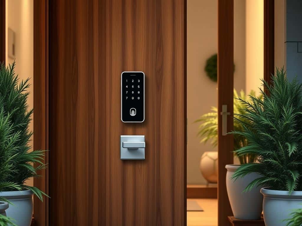 smart door locks for enhanced security