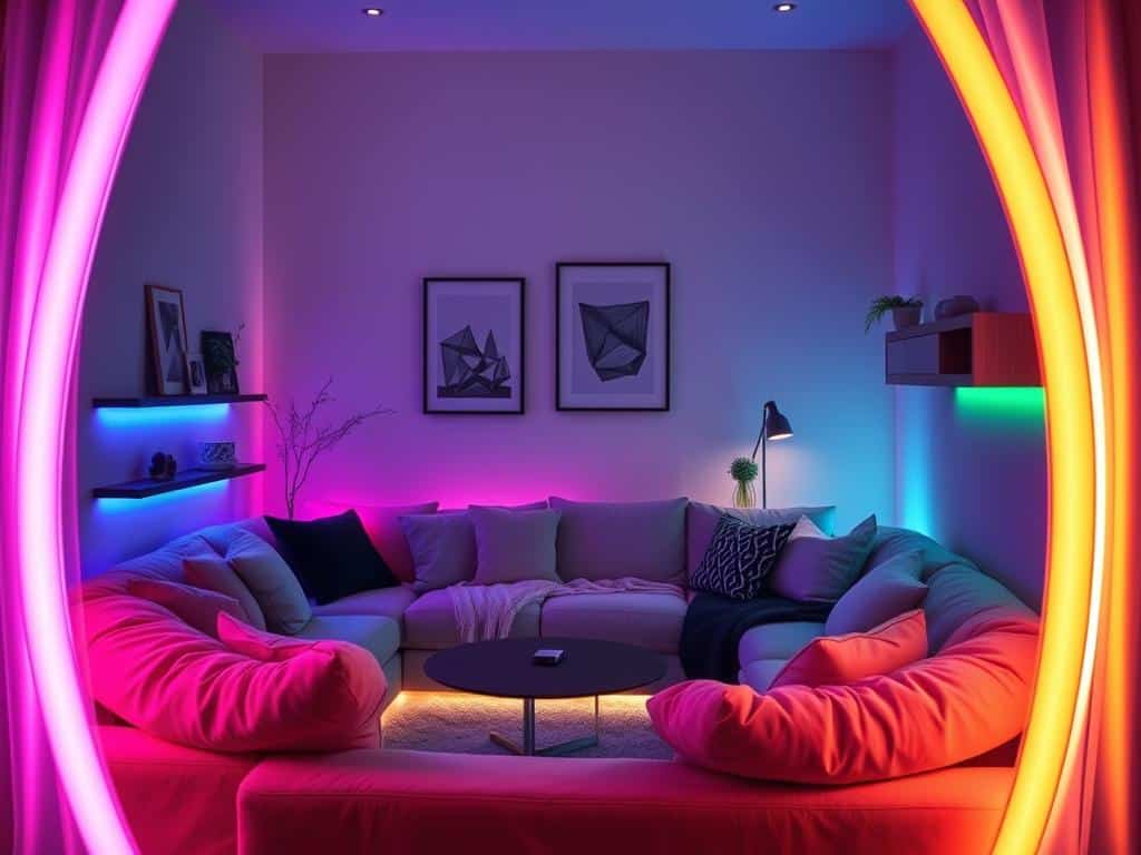 smart light strips enhance home ambiance