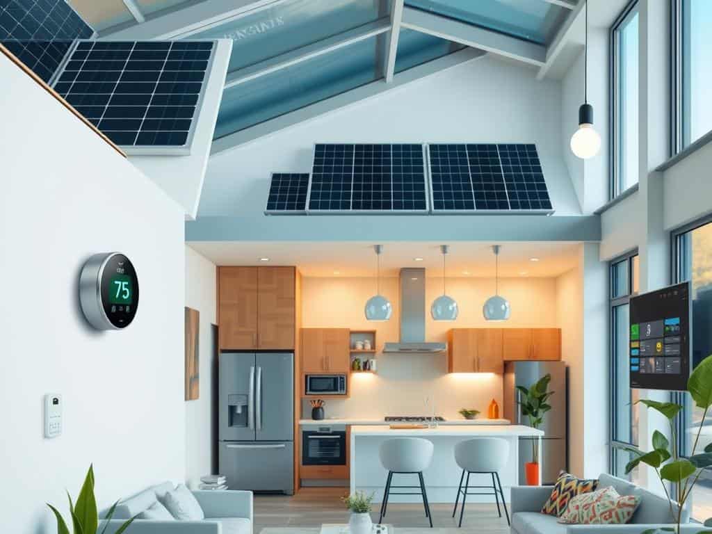 energy-efficient devices in a smart home setting
