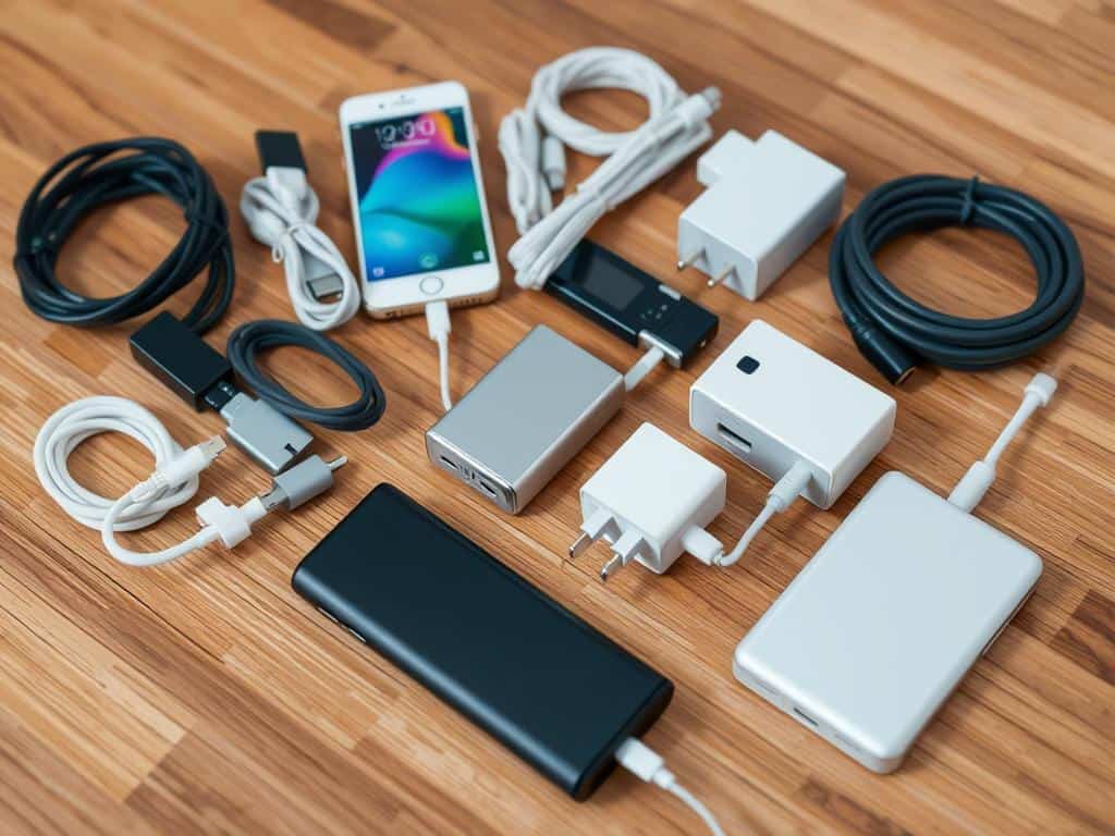 charging solutions in a tech accessory toolkit