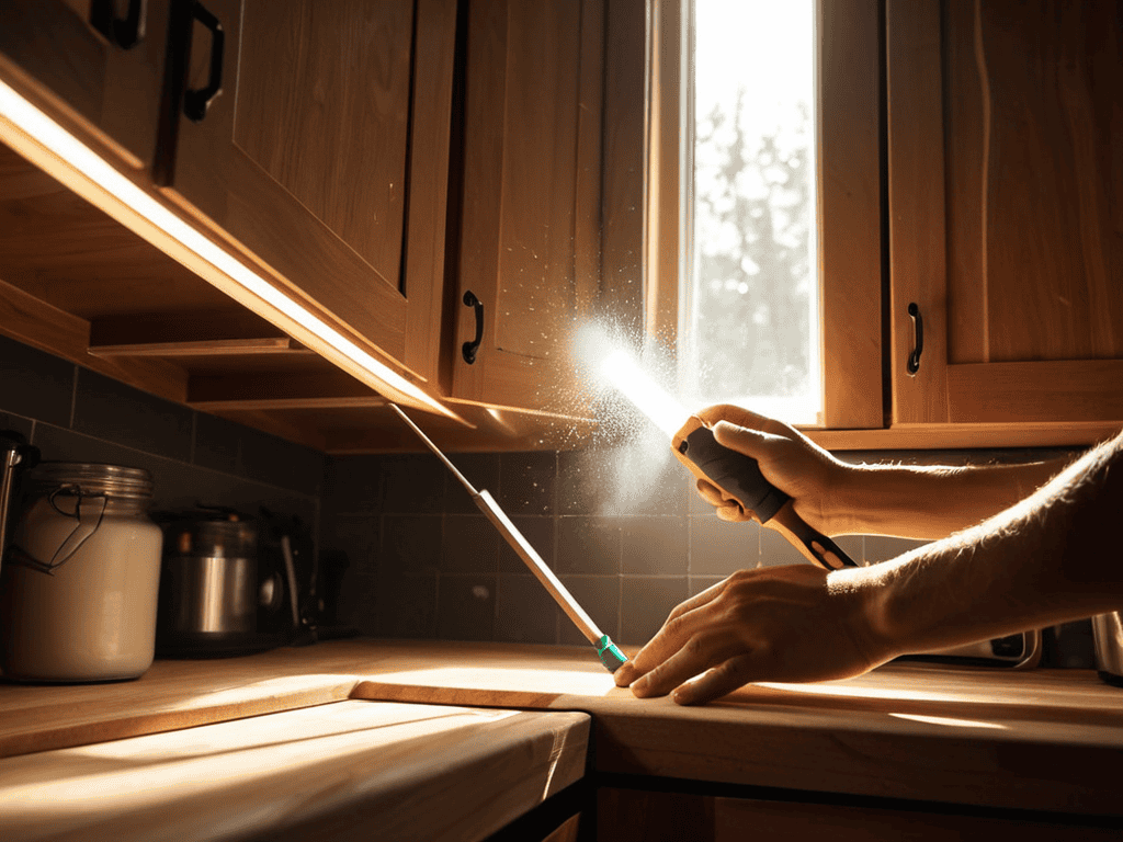 Light It Up: How to Install Under-cabinet Lighting for a Luxury Kitchen Look 4 Project Overview timeline photo