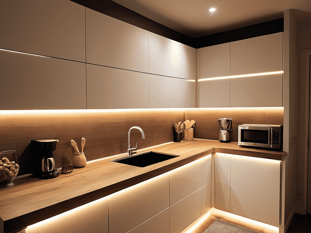 Light It Up: How to Install Under-cabinet Lighting for a Luxury Kitchen Look 5 Installing Under Cabinet Lighting
