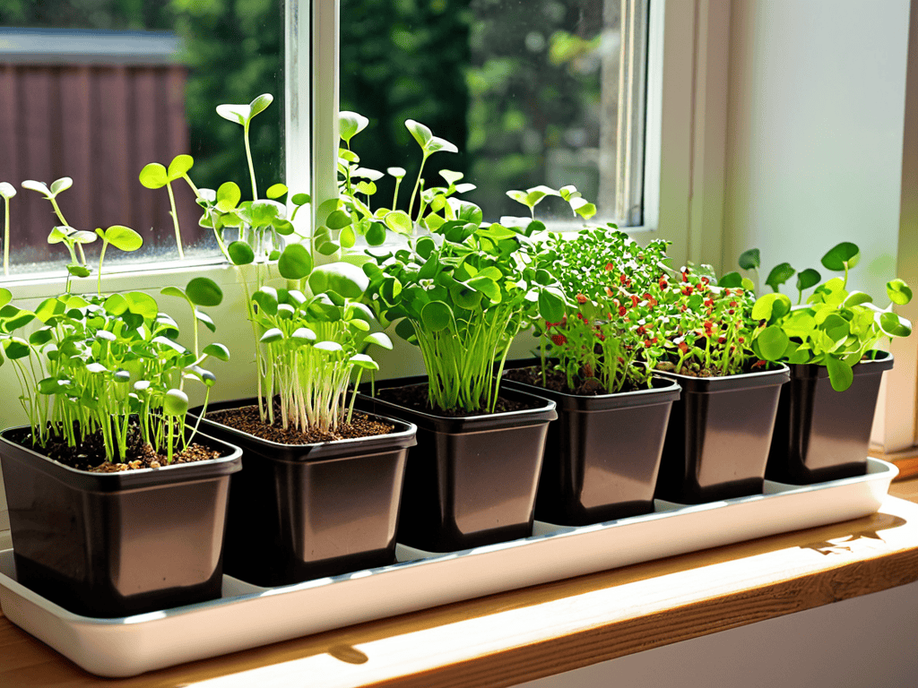 Harvest in 7 Days: How to Grow Nutrient-packed Microgreens on Your Counter 6 Harvesting the Rewards of Indoor Microgreens