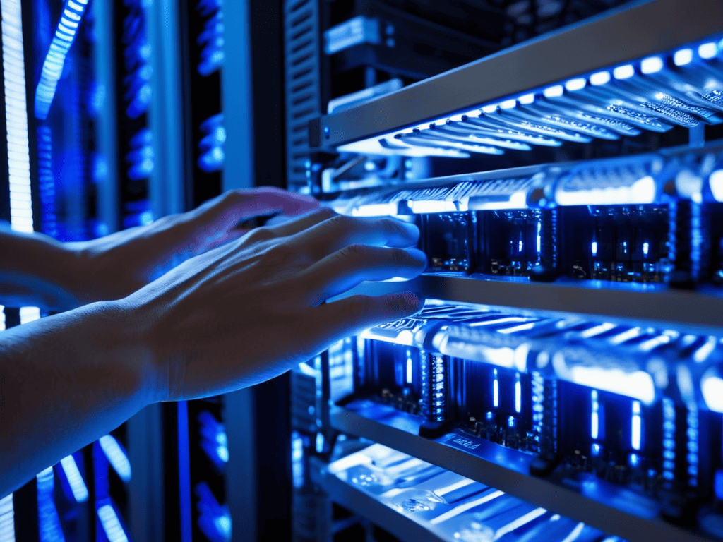 Vector database scaling tips infographic