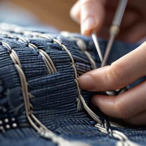 Upcycling Old Clothing With Beautiful Japanese Embroidery Patterns