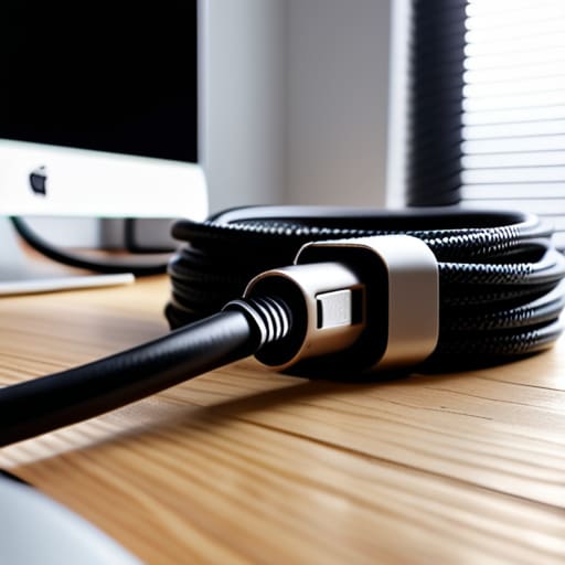 Organizing cables with The Velcro Revolution.